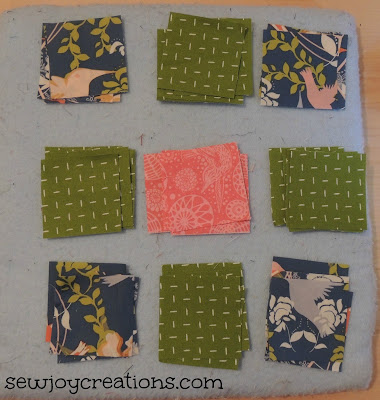 mini design board great for laying out block pieces