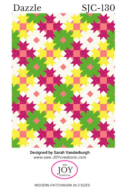 Dazzle quilt pattern Sew Joy Creations