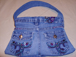 Tah Dah: Denim Purse