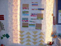 Spring to Finish Design Wall
