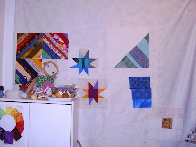 Busy and Bright Monday Design Wall