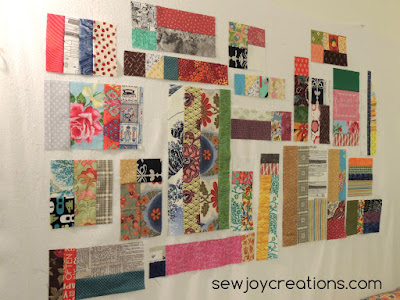 New Joy from Scraps – Spring Scrap Vortex Quilt