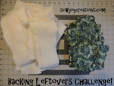 Backing Leftovers Challenge – Project Number One