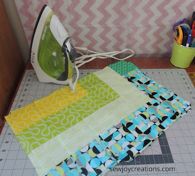 Good Vibes fabric Dropping In quilt pattern