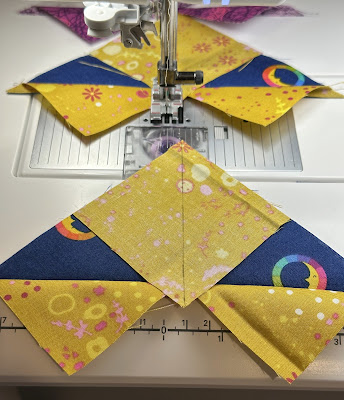 sewing flying geese blocks flying geese block sewing machine needle space