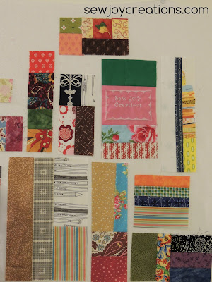 right side of design wall