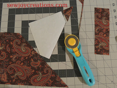 reusing freezer paper template
