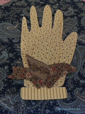 brown winged bird yellow applique hand quilt block