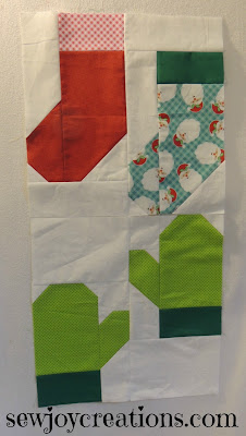 stockings and mittens holly jolly quilt along