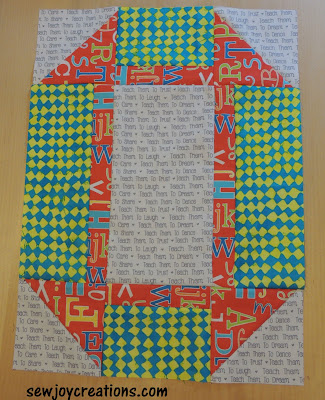 bright churn dash block