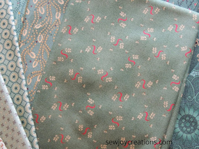 Kim Diehl fabrics pink swirl
