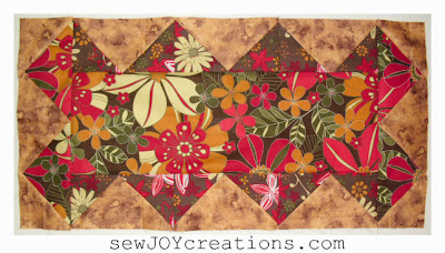 Quick Tablerunner Tutorial – Cutting Fabrics