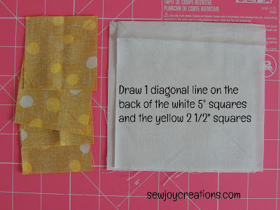 marking diagonal lines