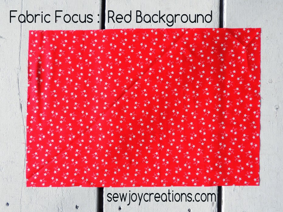 Focus on Fabric: Red Backgrounds