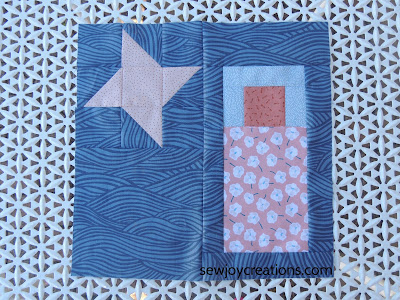 Sleeping Under the Stars block Sew Joy Creations