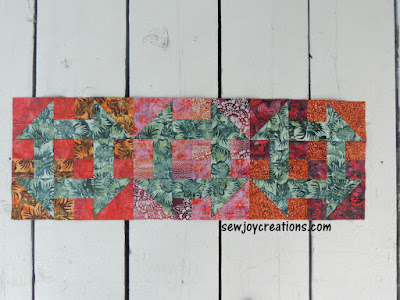 churn dash runner batik project Banyan batiks