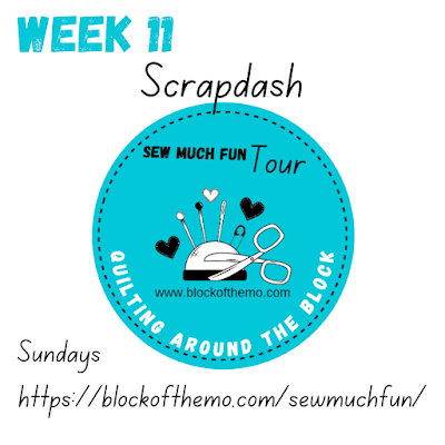 Week 11 of Sew Much Fun Tour