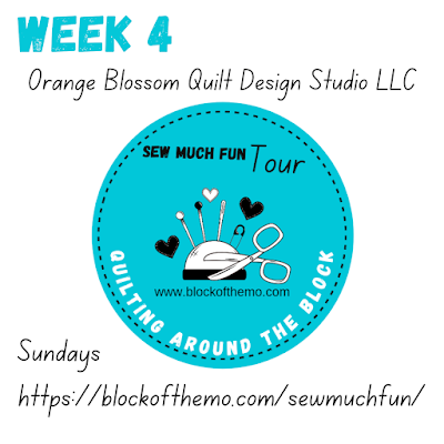 Week 4 of Sew Much Fun Tour