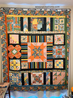 One quilt leads to another! Second quilt for a favorite fabric line