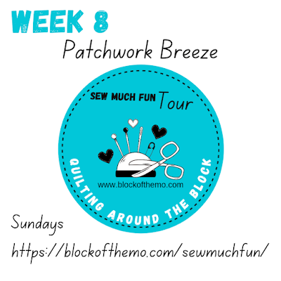 Week 8 of Sew Much Fun Tour