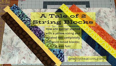 Color Play with String Blocks – Yellow